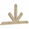Ekena Millwork Saratoga Rough Sawn Timber Gable Bracket, Douglas Fir, 60"W x 30"H x 2"D x 4"F, 12/12 Pitch GBW060X30X0204SAR00RDF - alternate 5